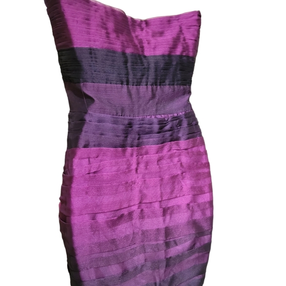 Monique Lhuillier BRIDESMAIDES 4  NWT DRESS Shades of Purple - Picture 8 of 11